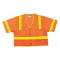 MCR Safety CL3SOV Type R Class 3 Solid Safety Vest