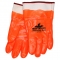 MCR Safety 6710FS Premium Foam Lined PVC Gloves - Double Dipped - Orange