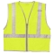 Kishigo 1507 Brilliant Series Economy Safety Vest - Yellow/Lime