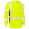 Kishigo F406 Black Series FR Long Sleeve T-Shirt - Yellow/Lime