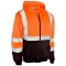 Kishigo JS103 Full Zip Hoodie Sweatshirt - Orange