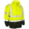 Kishigo RWJ102 Storm Cover Rain Jacket - Yellow/Lime