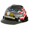 MSA 10079479 American Freedom Series V-Gard Cap Style Hard Hat - American Eagle