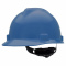 MSA 475359 V-Gard Cap Style Hard Hat - Fas-Trac III Suspension - Blue