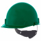 MSA 487404 Thermalgard Cap Style Hard Hat - Fas-Trac Suspension - Green