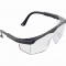 MSA 697550 Sierra Safety Glasses - Black Nylon Frame - Clear Lens