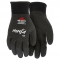 MCR Safety N9690FC Ninja Ice Fully Coated HPT Gloves - 15 Gauge Nylon Shell - Black