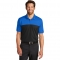 Nike 881655 Dri-FIT Colorblock Micro Pique Polo - Blue Sapphire/Black