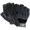 OK-1 Half Finger Lifters Gloves with Cotton Mesh Back