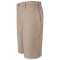 Red Kap PC26 Men's Cotton Casual Plain Front Shorts - Khaki
