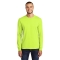 Port & Company PC55LS Long Sleeve Core Blend Tee - Safety Green