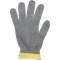 Perfect Fit Uncoated Cut Resistant Gloves w/HPPE Fibers - Grey