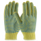 PIP 08-K350PDD Kut-Gard Seamless Knit Kevlar Gloves with Double-Sided PVC Dot Grip - Heavy Weight