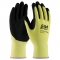 PIP 09-K1660 G-Tek KEV Seamless Knit Kevlar Gloves - Nitrile Coated MicroFinish Grip - Medium Weight