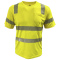 Reflective Apparel 104CMPS Type R Class 3 EcoChill Short Sleeve Safety Shirt - Yellow/Lime