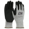 PIP 16-655 G-Tek Seamless Knit PolyKor Xrystal Blended Gloves - Double-Dipped Nitrile Coated MicroSurface Palm & Fingers