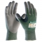 PIP 18-570 MaxiCut Seamless Knit Zormax Engineered Yarn Gloves - Nitrile Coated Micro-Foam Grip