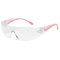 Bouton 250-10-0920 Eva Safety Glasses - Clear/Pink Temples - Clear Anti-Fog Lens
