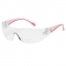Bouton 250-12 Lady Eva Readers Safety Glasses - Pink Temples - Clear Bifocal Anti-fog Lens