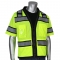 PIP 303-0800D Type R Class 3 D-Ring Access Mesh Surveyor Safety Vest - Yellow/Lime