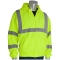 PIP 323-HSSE Type R Class 3 Hooded Safety Sweatshirt - Yellow/Lime