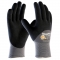 PIP 34-875 MaxiFlex Ultimate Seamless Knit Nylon/Lycra Gloves - Nitrile Coated Micro-Foam Grip on Palm, Fingers & Knuckles