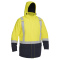 PIP 385M8387H Bisley AR/FR Ripstop Insulated Parka with Navy Bottom - Yellow/Navy