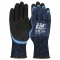 PIP 41-8014 G-Tek Seamless Knit PolyKor/Acrylic Blended Gloves - Latex Coated Microsurface Grip