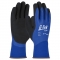 PIP 55-1600 G-Tek GP Waterproof Seamless Knit Nylon Gloves - Double Dipped Latex Coated Grip