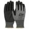PIP 555 G-Tek PolyKor Seamless Knit PolyKor Blended Touchscreen Gloves - Nitrile Coated Foam Grip