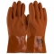 PIP 58-8650 PermFlex Cold Resistant PVC Gloves with Seamless Liner and Rough Coating - 10