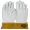 PIP 6140 Ironcat Premium Top Grain Kidskin Leather Tig Gloves w/ Kevlar Stitching- Split Leather Band Top