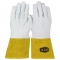 PIP 6141 Ironcat Premium Top Grain Kidskin Leather Tig Gloves w/ Kevlar Stitching- Split Leather Gauntlet Cuff