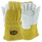 PIP 6143 Ironcat Top Grain Goatskin Leather Mig Welder's Gloves w/ Split Cowhide Leather Back