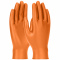 PIP 67-256 Grippaz Skins Extended Use Ambidextrous Nitrile Gloves with Textured Fish Scale Grip - 6 Mil
