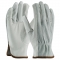 PIP 68-161SB Regular Grade Top Grain Drivers Gloves with Leather Back - Keystone Thumb