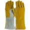 PIP 73-7150 Side Split Cowhide Leather Welders Gloves - Cotton Foam Liner with Kevlar Stitching
