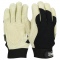 PIP 86355 Ironcat Reinforced Top Grain Pigskin Leather Palm Gloves w/ 3M Thinsulate Lining-Spandex Back