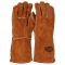 PIP 9020 Ironcat Premium Select Shoulder Split Cowhide Leather Welder's Gloves w/ Cotton Liner and Kevlar Stitching