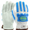 PIP 9120 Boss Top Grain Sheepskin Leather Drivers Gloves - TPR Impact Protection