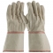 PIP 92-918G Cotton Canvas Double Palm Gloves with Nap-in Finish - Gauntlet Cuff