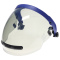 PIP 9400-55511T Premium Anti-Fog Coated Arc Shield for Cap Style Hard Hat - 20 Cal/cm2
