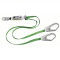 Miller 980WRS-Z7 SofStop Double Leg Lanyard with SofStop Double Energy Absorber Pack - Steel Locking Snap Hook - Steel Locking Rebar Hooks