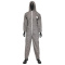 PIP C3906 PosiWear M3 Coverall with Hood, Elastic Wrists & Ankles - Gray