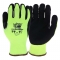 PIP HVG713SSN Barracuda Hi-Viz Seamless Knit HPPE Blended Gloves - Nitrile Coated Sandy Grip