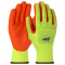 PIP HVY710HSNFB G-Tek Seamless Knit PolyKor Blended Gloves - Hi-Vis Impact Protection and Nitrile Foam Coated Grip