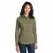 Port Authority L649 Ladies Stain-Resistant Roll Sleeve Twill Shirt - Vintage Khaki