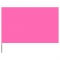 Presco Plain 2 inch x 3 inch with 30 inch Staff - Pink Glo