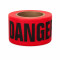 Presco DANGER DO NOT ENTER Biodegradable Barricade Tape - Red
