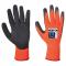 Portwest A140 Thermal Grip Gloves - Orange/Black